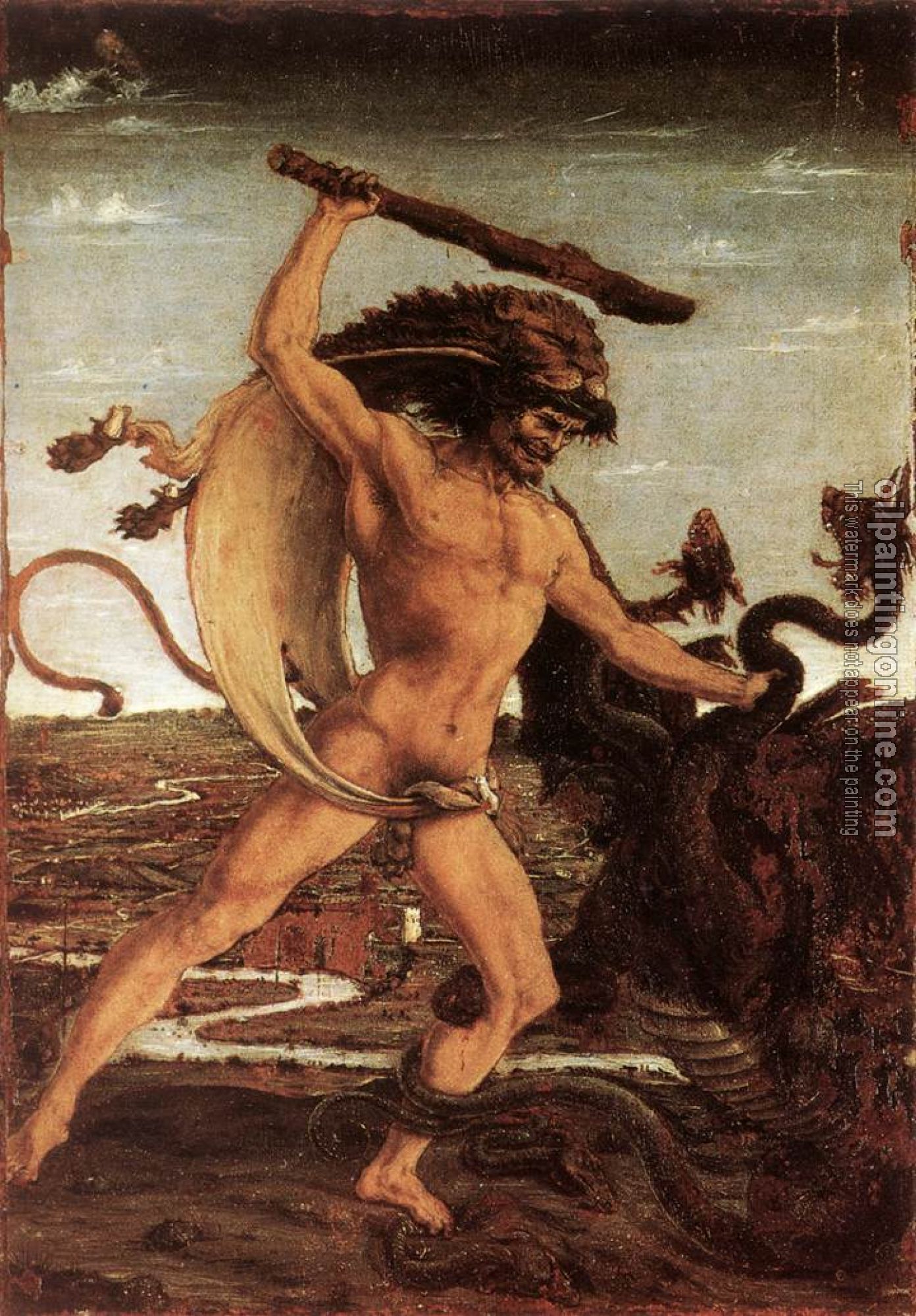 Pollaiolo, Antonio del - Hercules and the Hydra